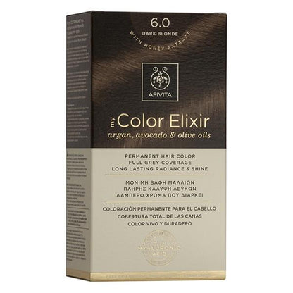 Haarfarbe My Color Elixir N6.0 Blond Apivita