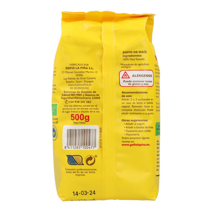 La Piña Organic Corn Gofio 500 g