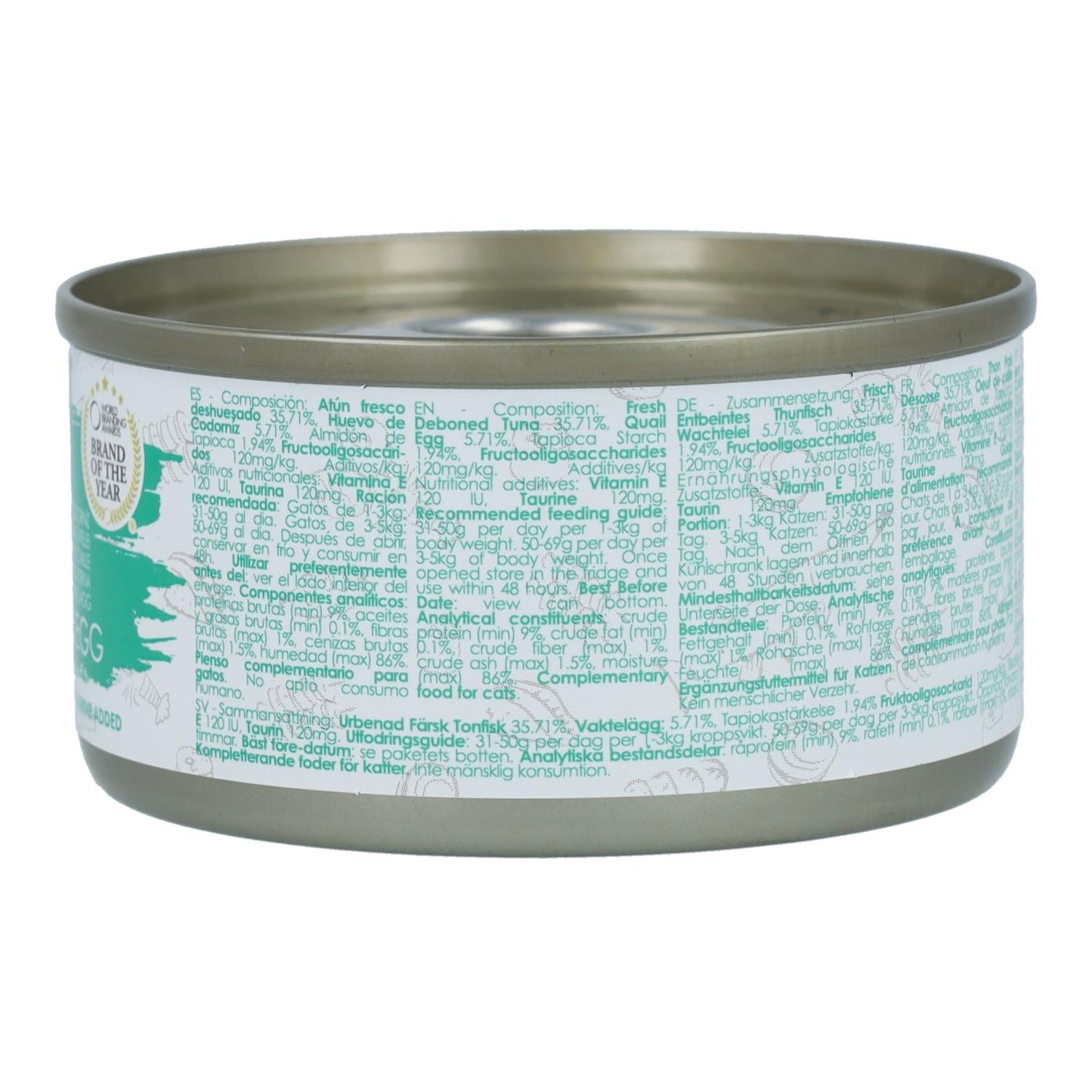 Kit Cat Lata Gravy - Thon & Œuf de caille 70 g Nourriture humide pour chats en sauce
