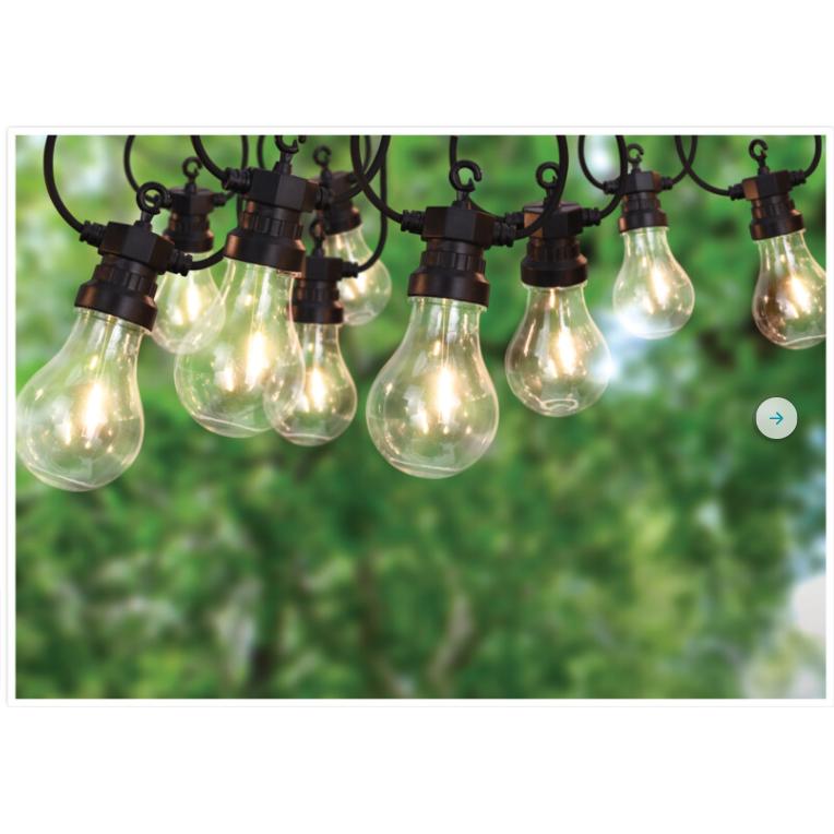 Ghirlanda LED 10 lampadine Caldo