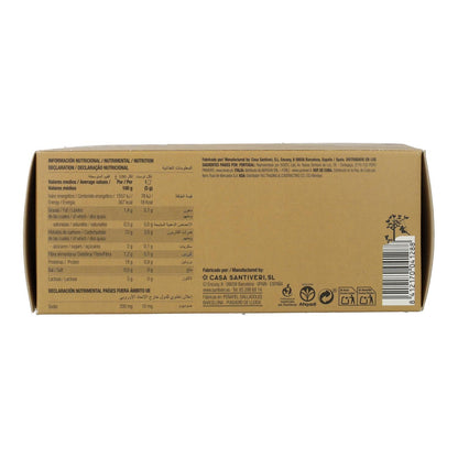 Tranches de pain grillées légères et croustillantes aux lentilles bio Santiveri 100 g