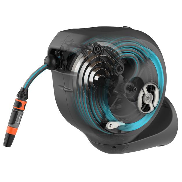 RollUp S 15 m Gardena wall-mounted hose reel (refurbished)