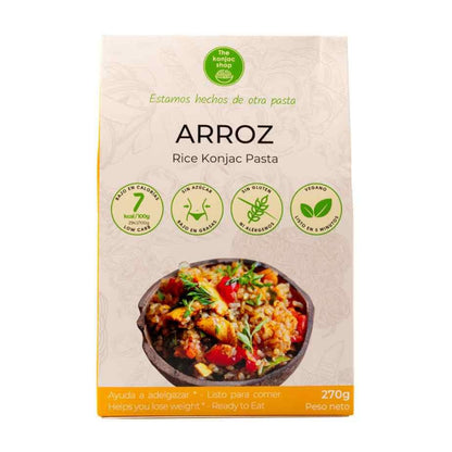 Konjac rice, The Konjac Shop, 270 g
