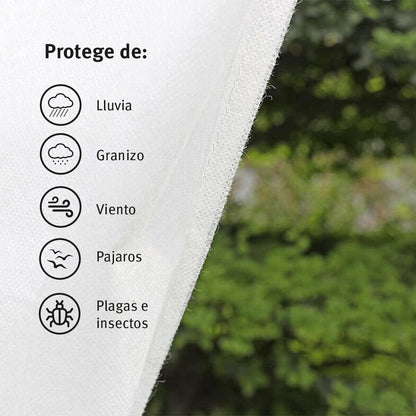 Toile de protection des cultures anti-gel Biotop 4 x 10 m 17 g/m²