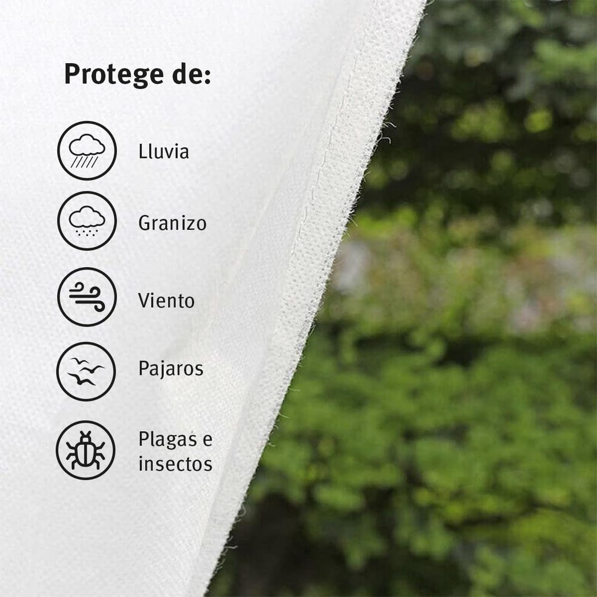 Biotop anti-frost crop protection fabric 4 x 5 m 30 g/m²
