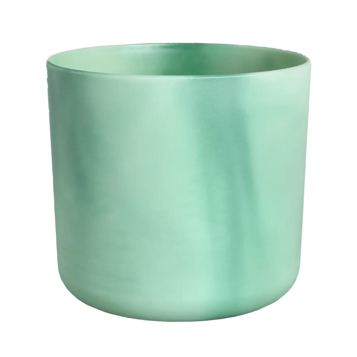 Ocean Round Elho recycled plant pot, Pacific green, 16 cm