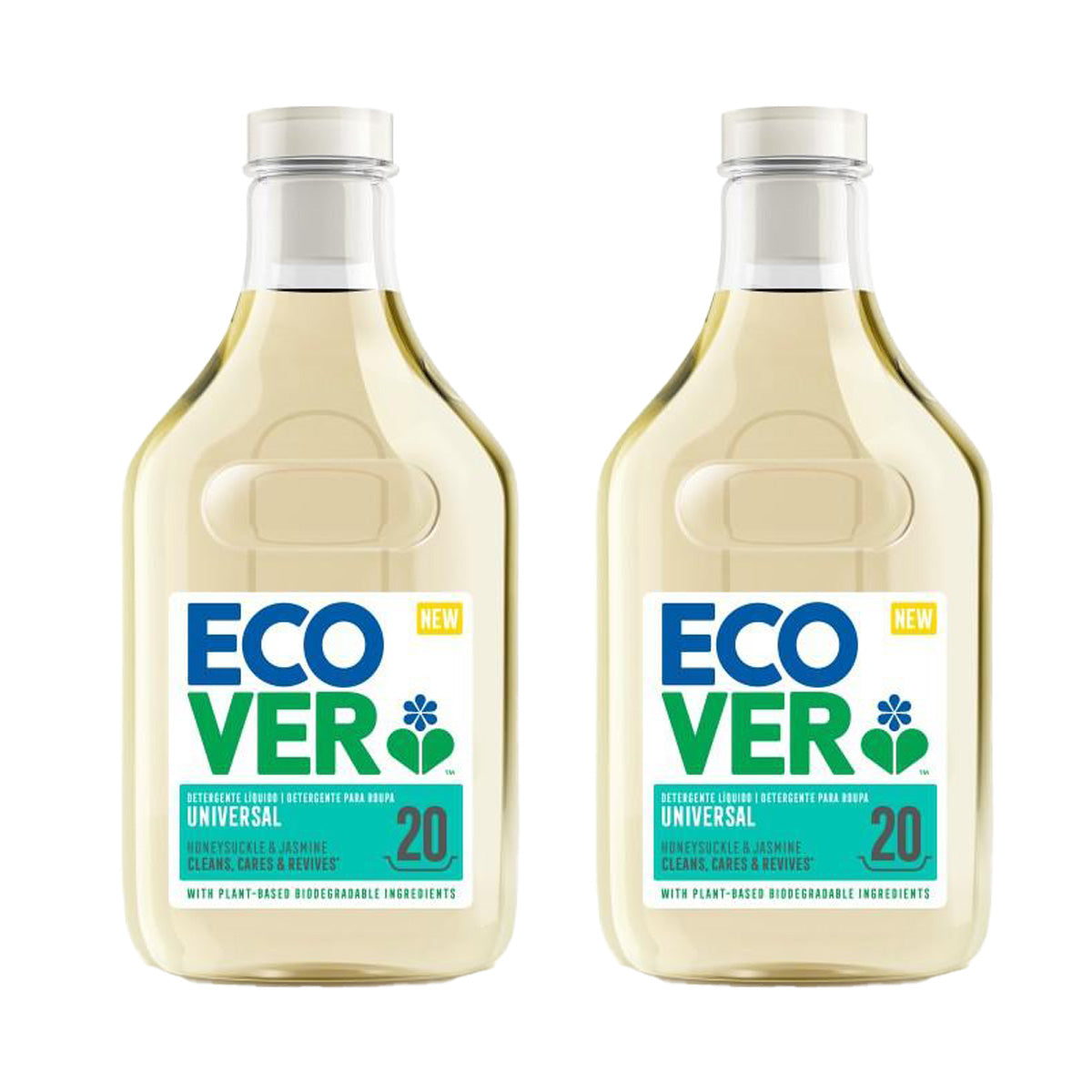 Pack of 2 Ecover Universal Liquid Detergent 1 L