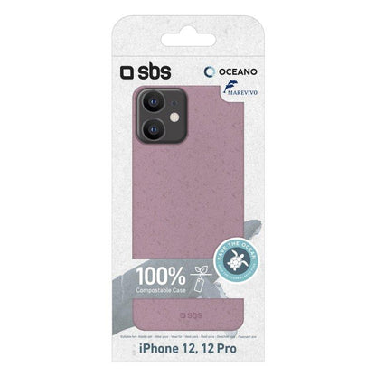 Ecologische hoes voor iPhone12 / iPhone 12 Pro, roze SBS