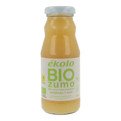 100% biologisch geperst kiwi- en appelsap ékolo 750 ml