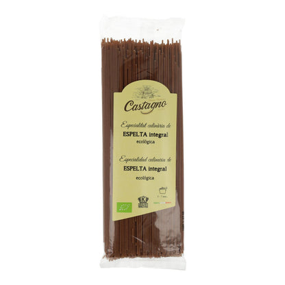 Vollkorn-Dinkel-Spaghetti DICOCCUM ECO Castagno 500 g