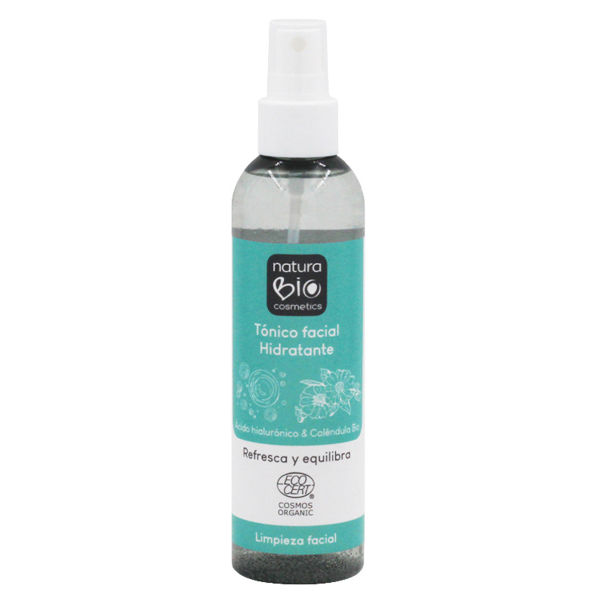 Tonico viso idratante Calendula & Cocco Bio Naturabio, NATURABIO, 200 ml
