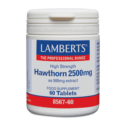 Głóg 2500 mg Lamberts, 60 tabletek