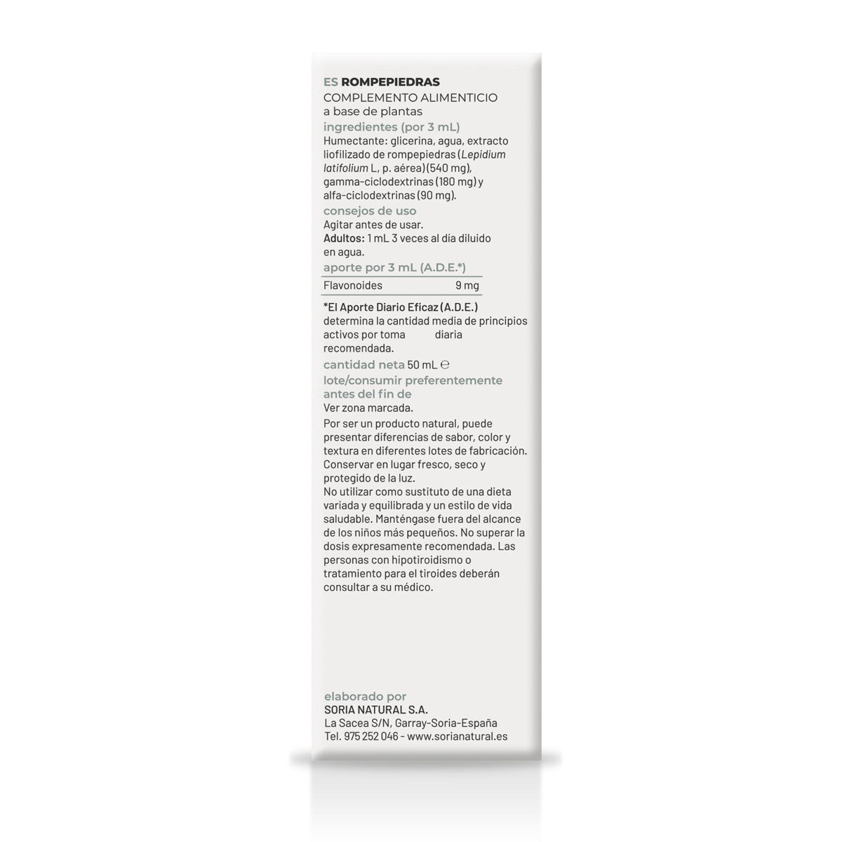 Pack of 3 Soria Natural Stonebreaker Extract, 50 ml