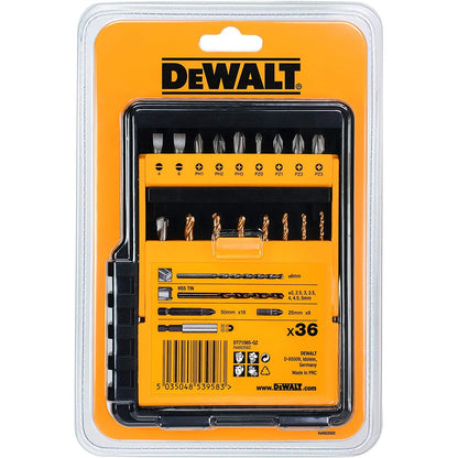 36-delars set för skruvning och borrning DEWALT DT71565-QZ