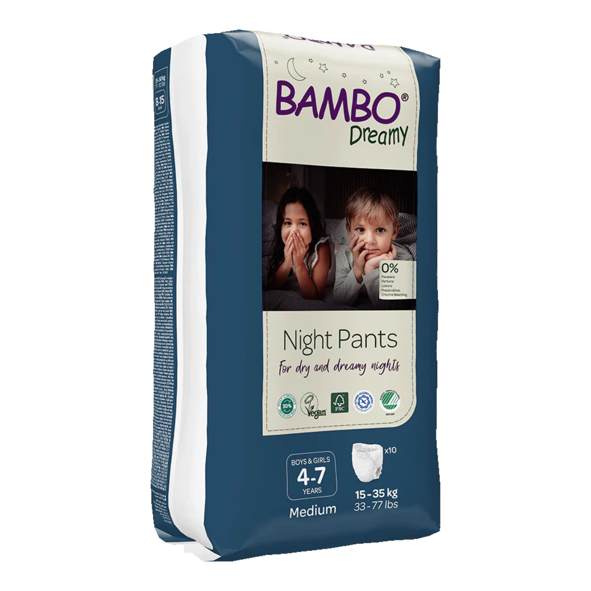 Bambo Dreamy night pants L (35-50 kg) 10 pcs