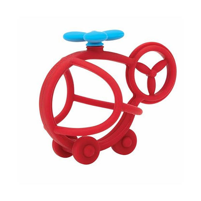 Gryzak silikonowy +3M Nûby czerwony