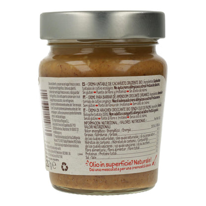 Biologische crunchy pindakaas, 227 g. Whole Earth