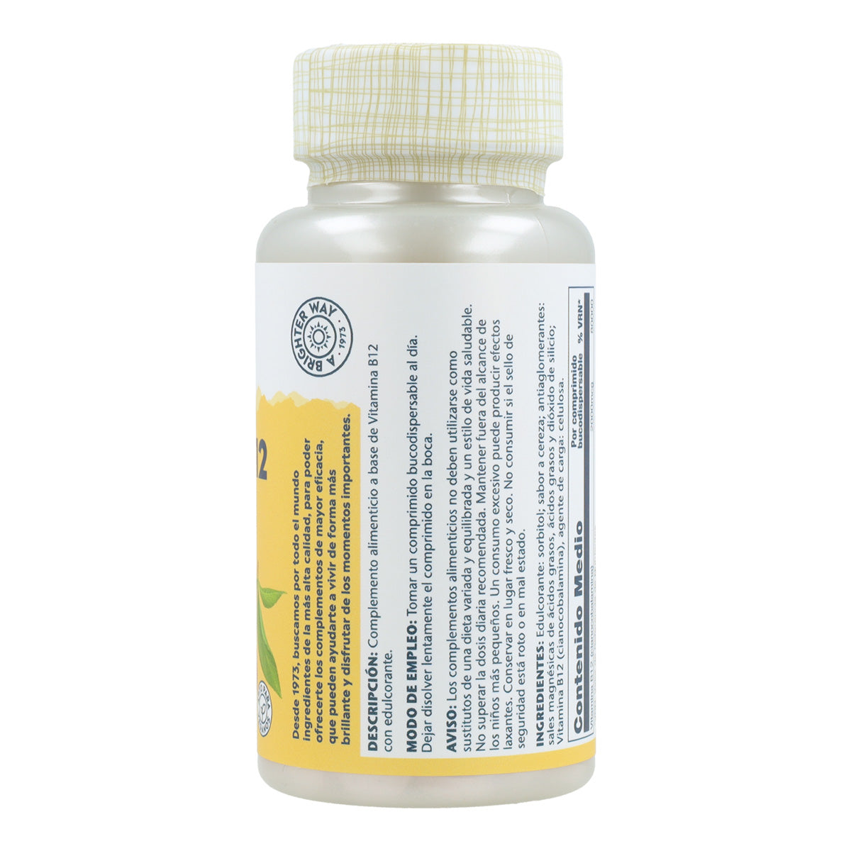Solaray Vitamine B-12 2000 mcg 90 tabletten