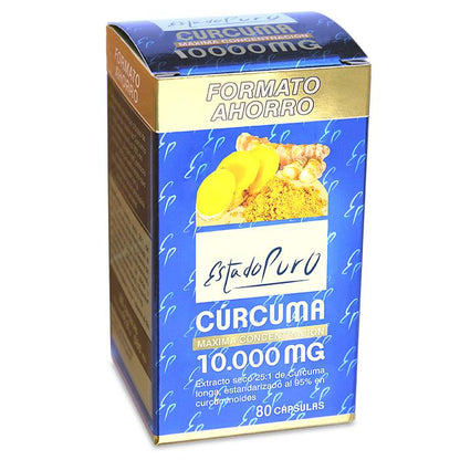 Confezione 2x Stato puro Curcuma Tongil Formato risparmio 80 capsule