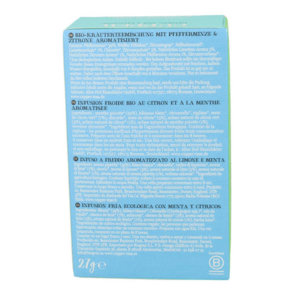 Koude infusie van munt en citrusvruchten Bio Cupper 10 zakjes
