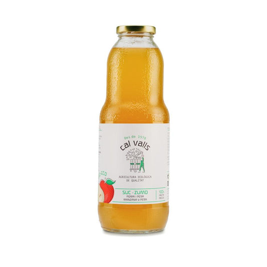 Äpple- och päronsaft ECO Cal Valls, 1 l