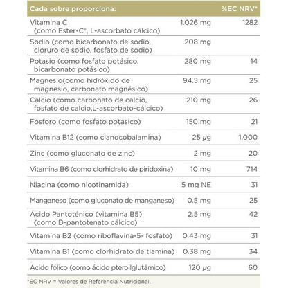 Solgar effervescent Ester-C 1000 mg, 21 sachets