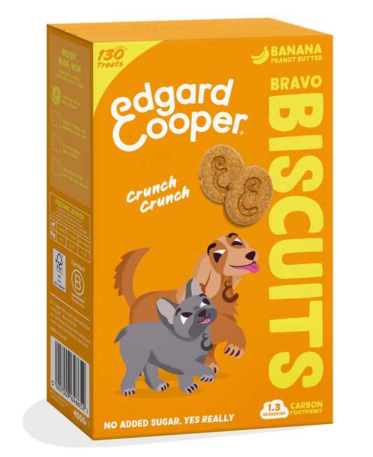 Biscuits à la banane Edgard Cooper 400 g