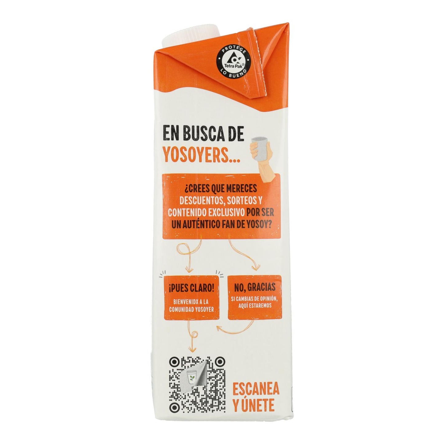 Boisson à l'avoine sans gluten YOSOY 1 L