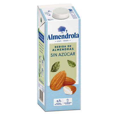 Pack of 6 Almendrola Sugar-Free Almond Drinks 1 L