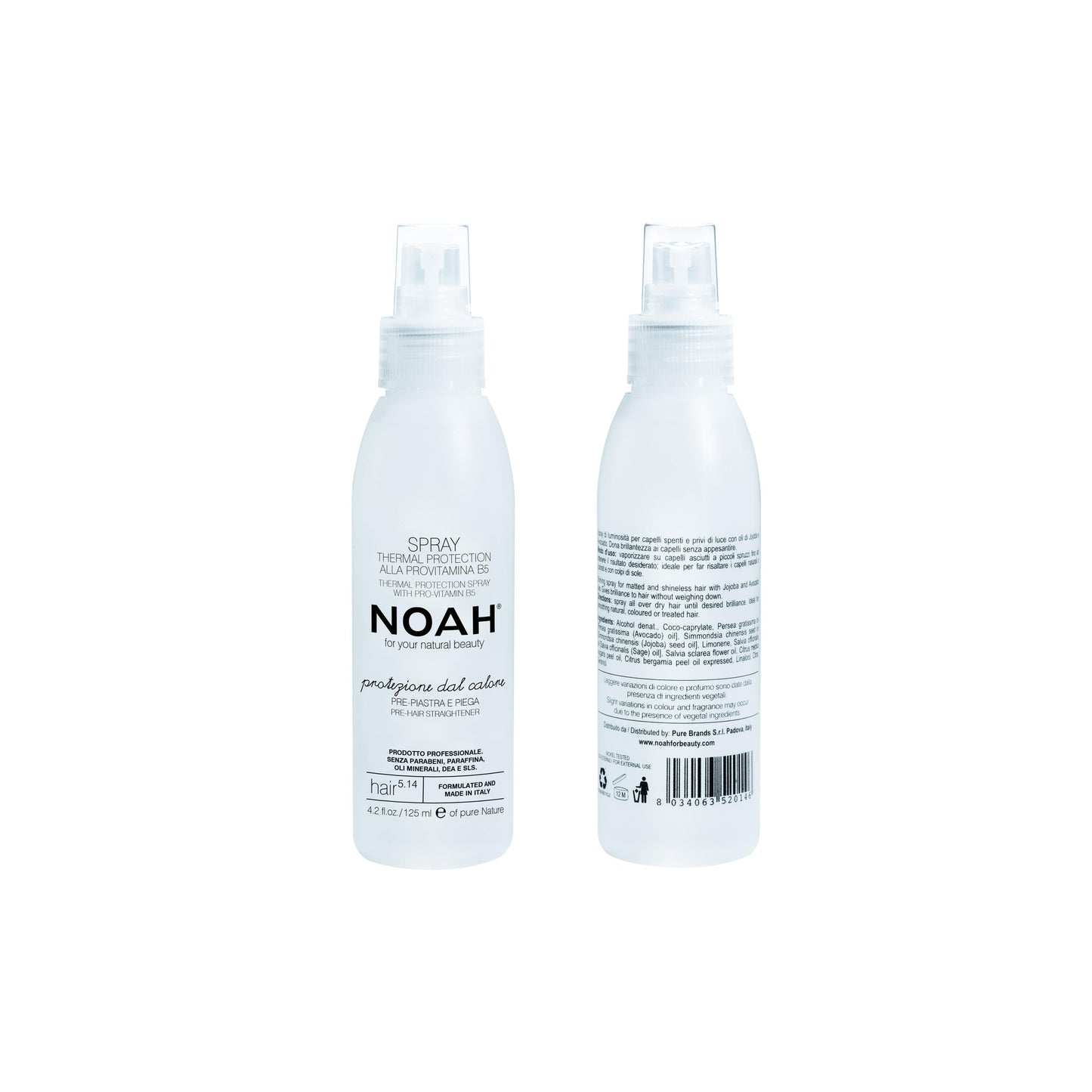 Hittebeschermende spray met provitamine B5 5.1 Noah 125 ml