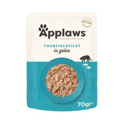 Applaws wet cat food with tuna fillet in jelly 70 g