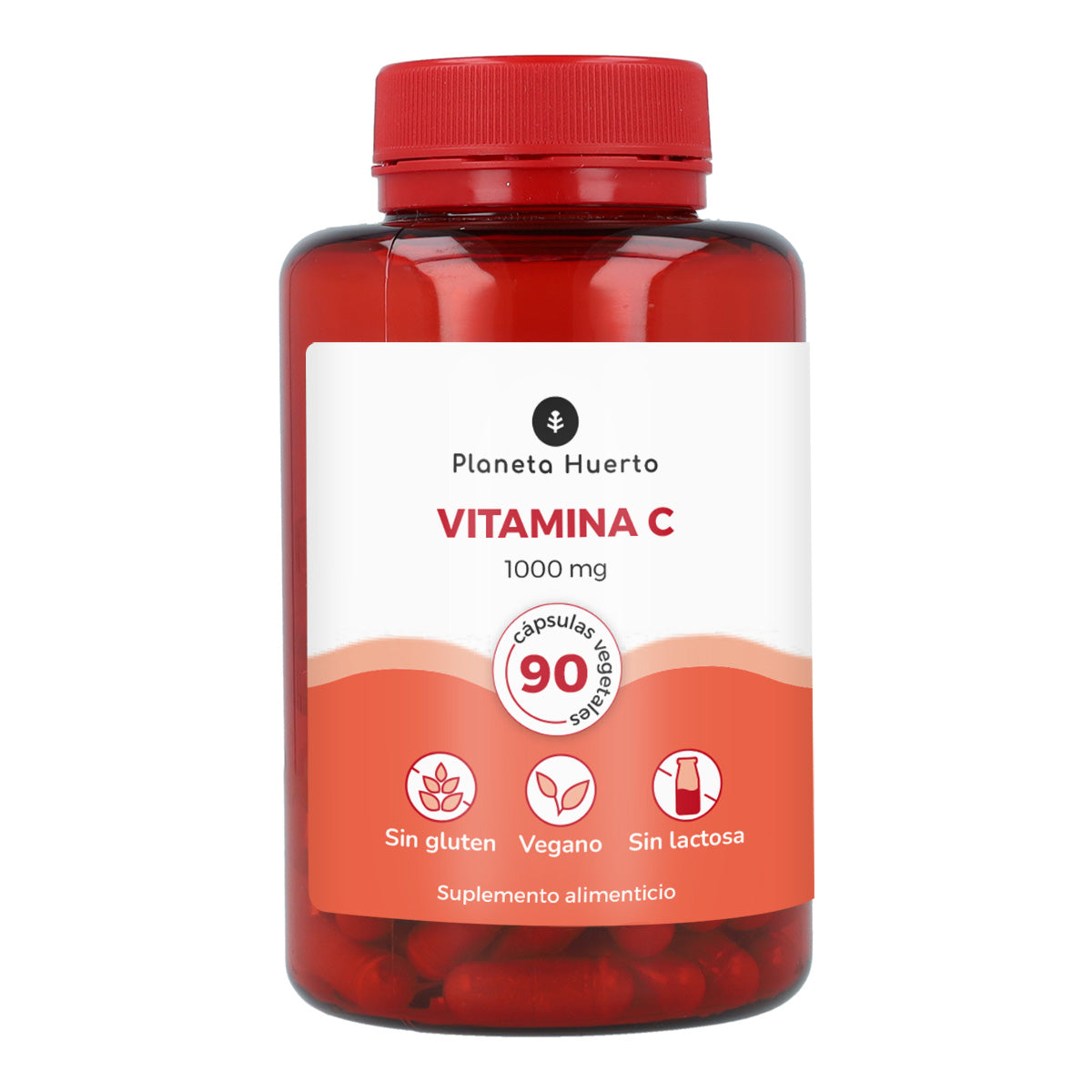 Witamina C 1000 mg Planeta Huerto 90 kapsułek wegetariańskich