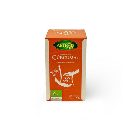 Kräutertee Kurkuma Plus Eco 20 Filter Artemisbio