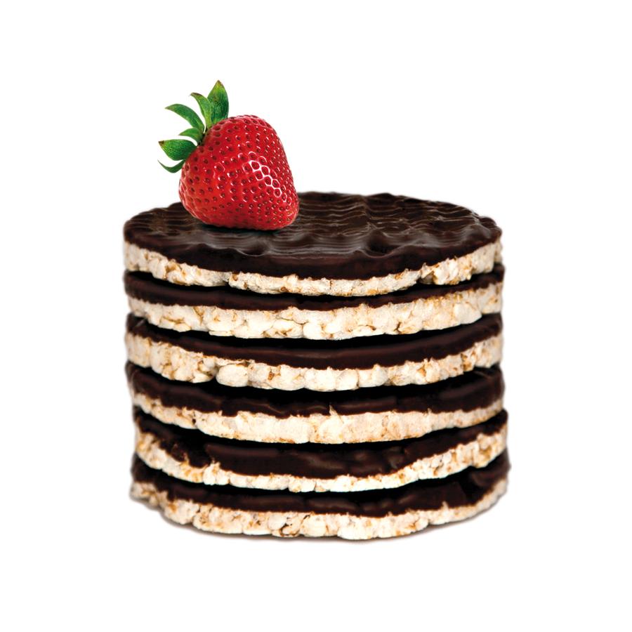 El Granero 60% Dark Chocolate Rice Cakes, 100 g