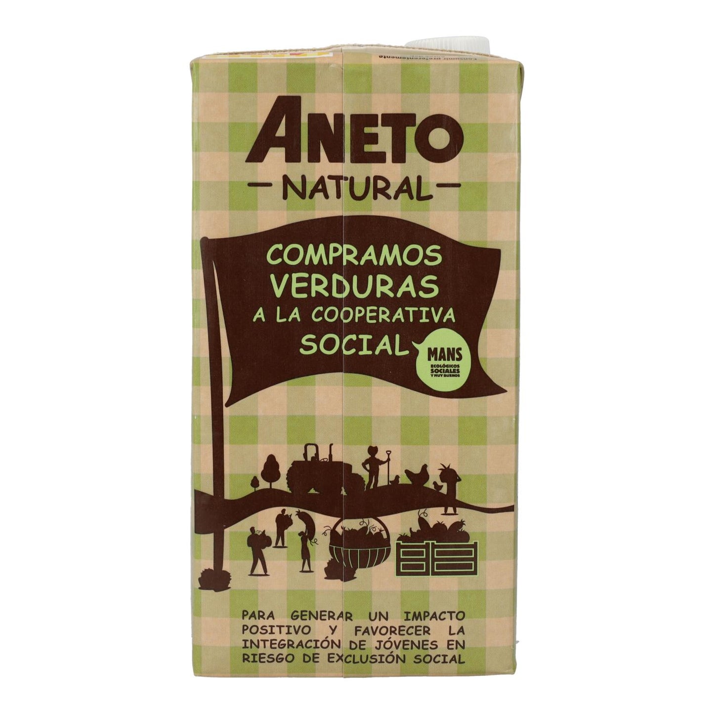 Caldo natural de verduras ECO Aneto 1L