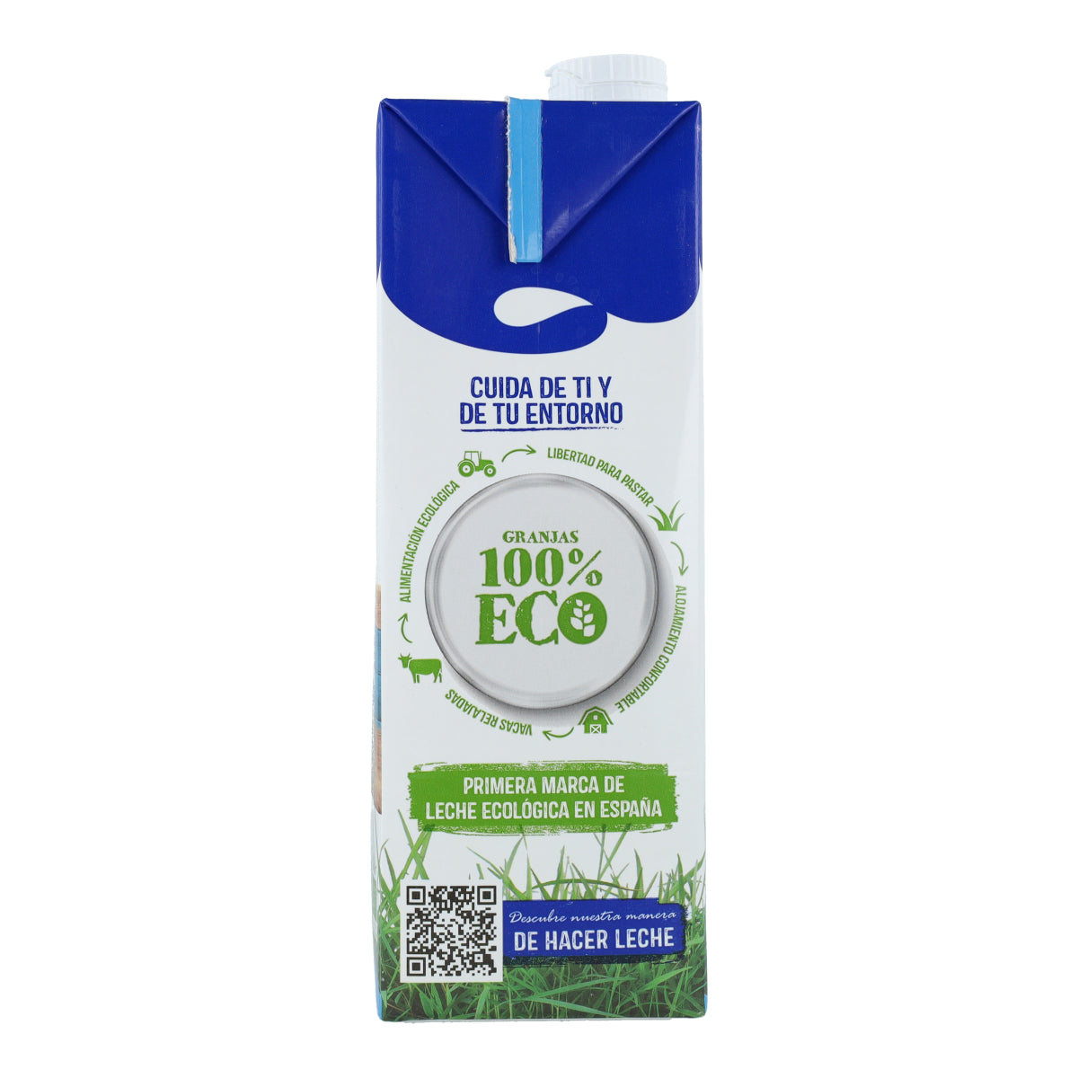 Pack of 6 Puleva Organic Whole Milk, 1 L