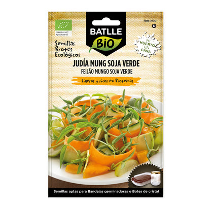 Graines de soja vert bio pour germes Batlle