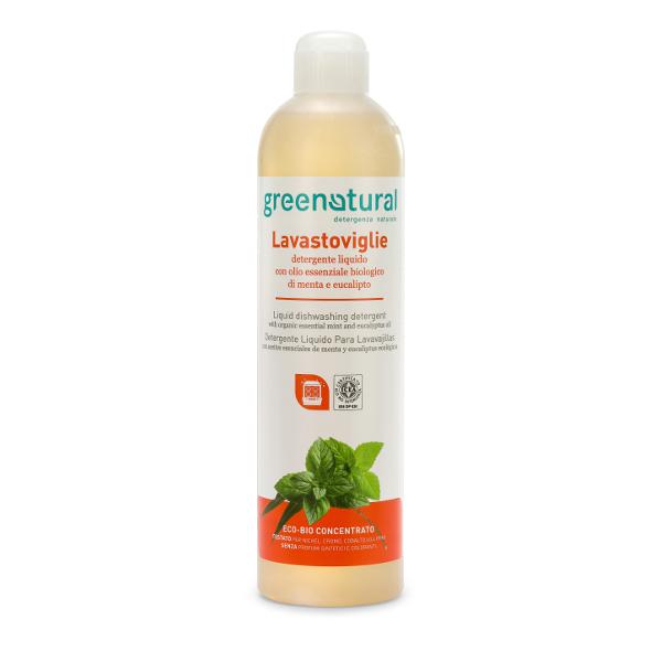 Détergent liquide vaisselle Greenatural, 500 ml