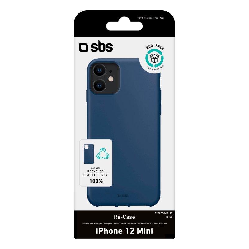 Recycled plastic iPhone 12 Mini case, blue SBS