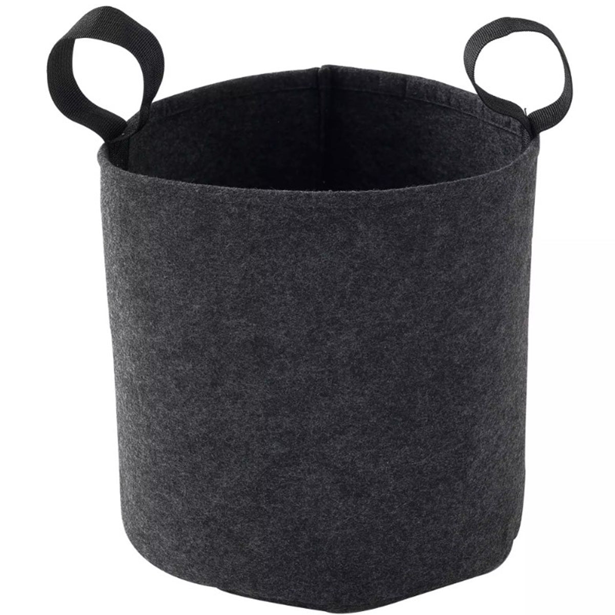 Bag4Plant Pflanztasche aus grauem Geotextilfilz ø15 cm 2,7 l