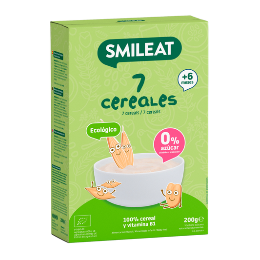Bouillie aux 7 céréales Eco Smileat 200 g