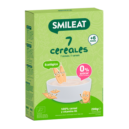 Pack of 6 x Eco Smileat 7-Grain Porridge 200 g