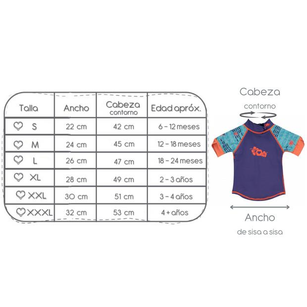 T-shirt de bain UV Albatross  L