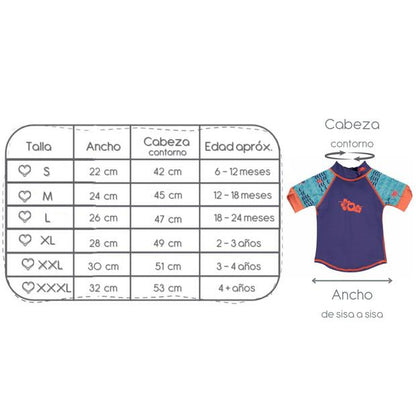 T-shirt de bain UV Albatross  L