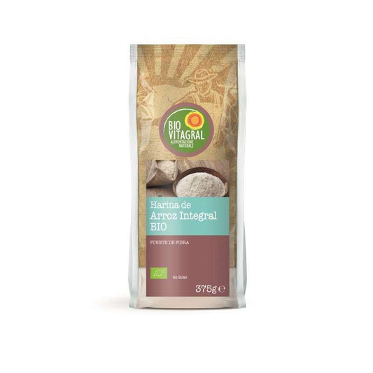 Farina di riso integrale senza glutine Biovitagral 375 g