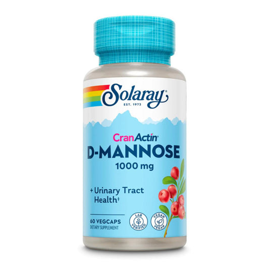 D-MANNOSE+CRANACTIN Integratore alimentare 60 capsule Solaray