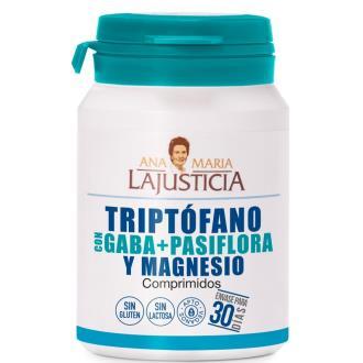 Tryptofan z GABA + passiflora i magnez Ana María La Justicia 60 tabletek