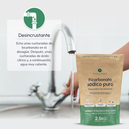 Opakowanie 3xWęglan sodu Planeta Huerto 1 Kg