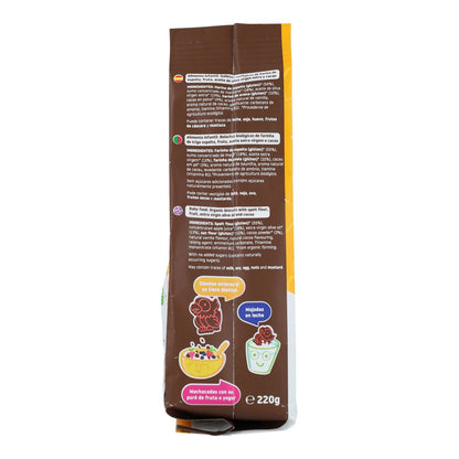 Organic spelt, oat and cocoa biscuits 220 g Smileat
