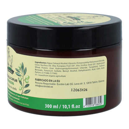 Pakket met 2 haarmaskers voor herstel en voeding van droog en beschadigd haar, Oma Gertrude, 300 ml